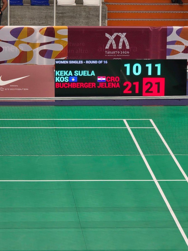 Suela Keka — Women Singles, Round of 16